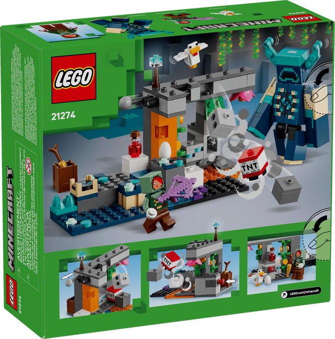 LEGO Minecraft: O Encontro com o Guarda, 238 Pe&ccedil;as (21274) image number 1