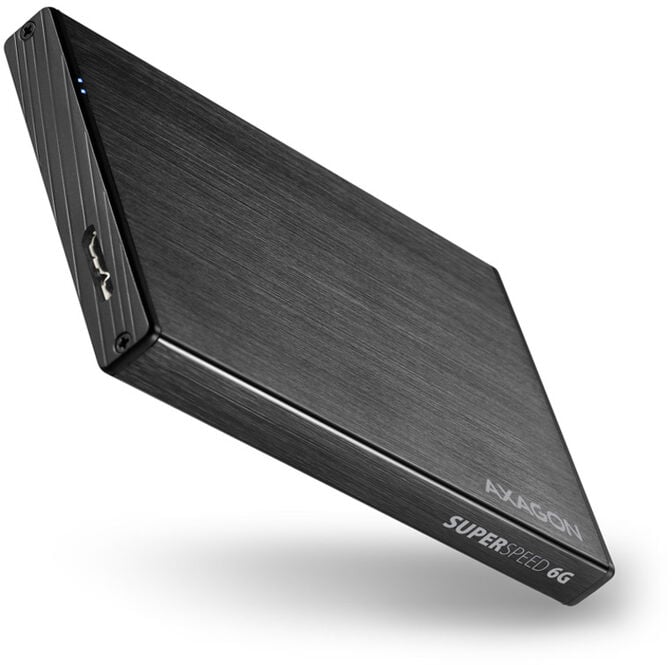 Caixa Externa AXAGON EE25-XA6 para SSD/HDD 2.5" USB3.0, SATA 6G, Aluminio image number 0
