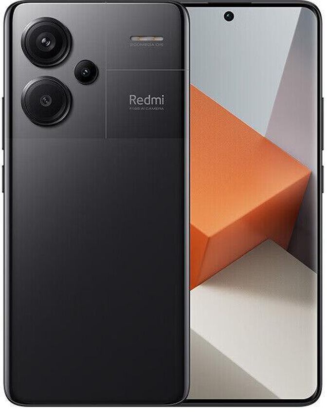 Smartphone Xiaomi Redmi Note 13 Pro+ 5G 6.67" 8GB/256GB Dual SIM Midnight Black image number 0