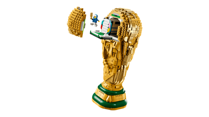 LEGO Editions: Trof&eacute;u Oficial do Campeonato do Mundo da FIFA, 2842 Pe&ccedil;as (43020) image number 2