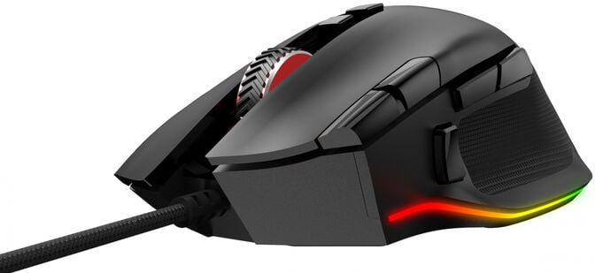 Rato AOC AGON AGM600B 16000DPI RGB Preto image number 4