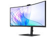 Monitor Curvo Samsung ViewFinity S6 34" S65VC VA UWQHD 100Hz USB-C (PD90W) KVM Webcam image number null