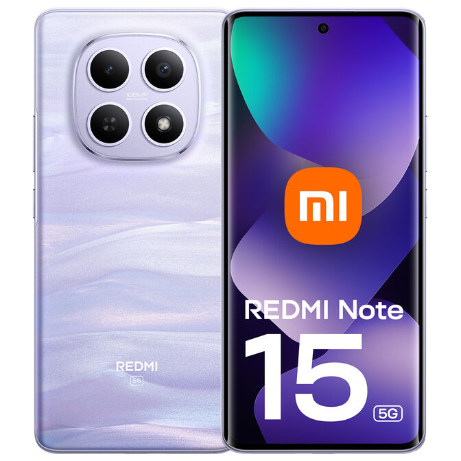 Smartphone Xiaomi Redmi Note 15 5G 6.77" (12 / 512GB) 120Hz Roxo image number 0