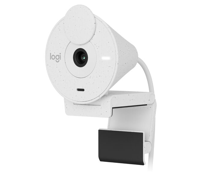 Webcam Logitech Brio 300 Full HD 1080p USB Type-C Branca image number 5