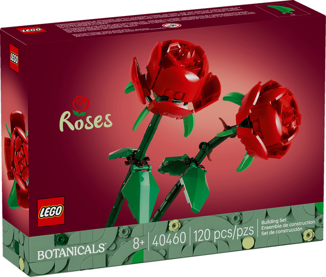 LEGO Botanicals: Rosas, 120 Pe&ccedil;as (40460) image number 0