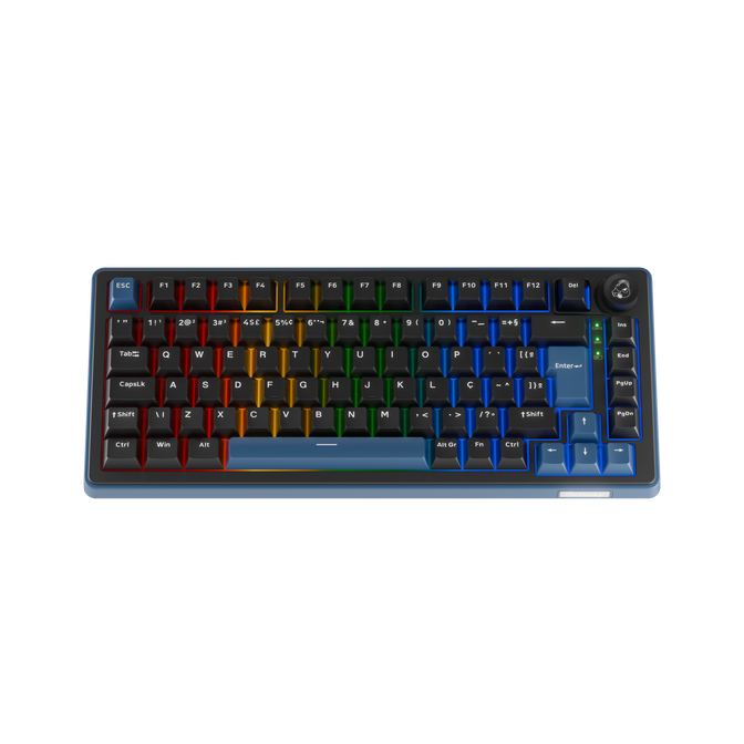 Teclado Mec&acirc;nico Ducky OK-M 75 75% Tri-Mode Hot-Swap RGB Tactile (PT) image number 0