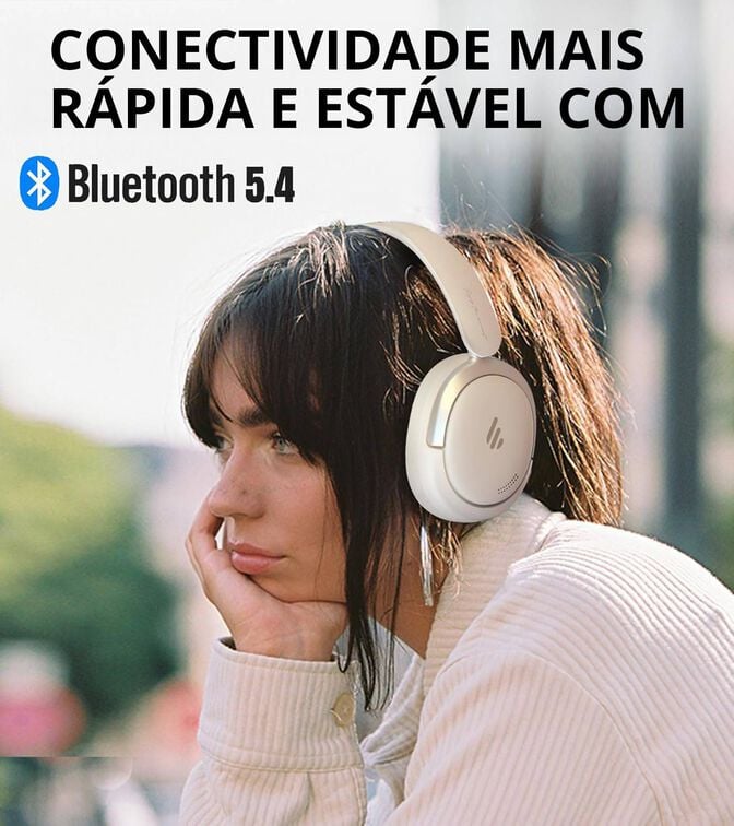 Headphones Edifier Atom Max ANC Bluetooth Ivory image number 2