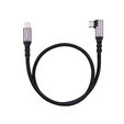 Cabo Angular USB 3.2 Gen2x2 Nanocable 100W/5A 4K/60Hz USB-C M/M 2 M image number null