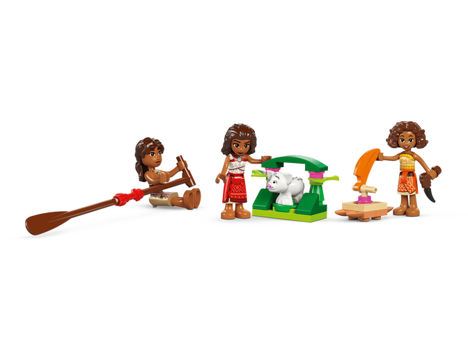 LEGO Disney: Canoa de Aventuras da Vaiana, 529 Pe&ccedil;as (43270) image number 3