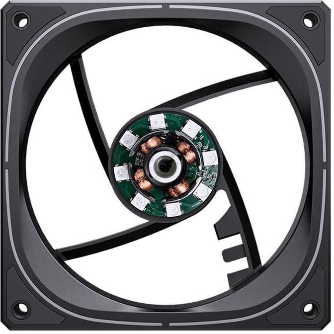 Ventoinha Jonsbo FR-505 ARGB PWM Preto - 120mm image number 8