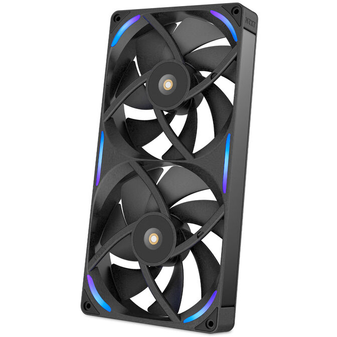 Ventoinha NZXT F280X Perfomance RGB Single-Frame Pretas - Dupla Vento&iacute;nha 140mm (280mm) image number 6