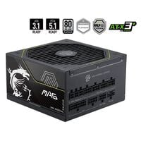 Fonte Modular MSI MAG A1000PLS 1000W 80+ Platinum PCIE 5.1