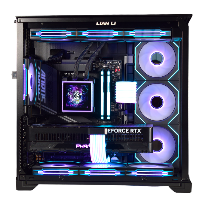 Computador King Mod Gamer-PC Ryzen 7 9850X3D 32GB DDR5 2TB RTX 5090 WiFi W11 image number 1