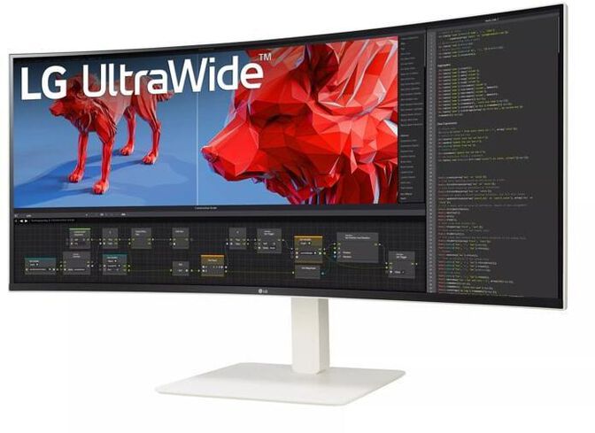 Monitor Curvo LG UltraWide 38" 38WR85QC Nano IPS WQHD 144Hz DisplayHDR 600 USB-C (PD90W) , KVM image number 1