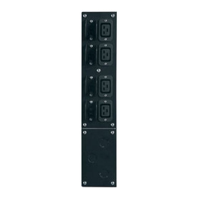 Painel de Bypass de Servi&ccedil;o APC para Symmetra 2-6kVA 230V (4) Tomadas IEC-320 C19 image number 2