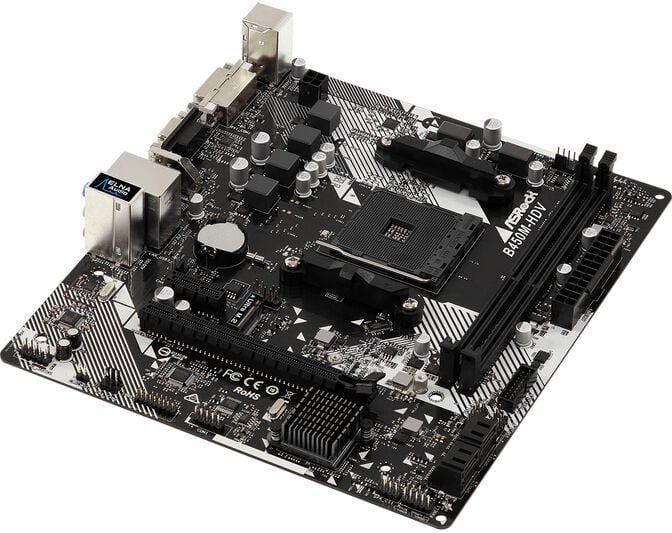 Motherboard ASRock B450M-HDV R4.0 image number 2