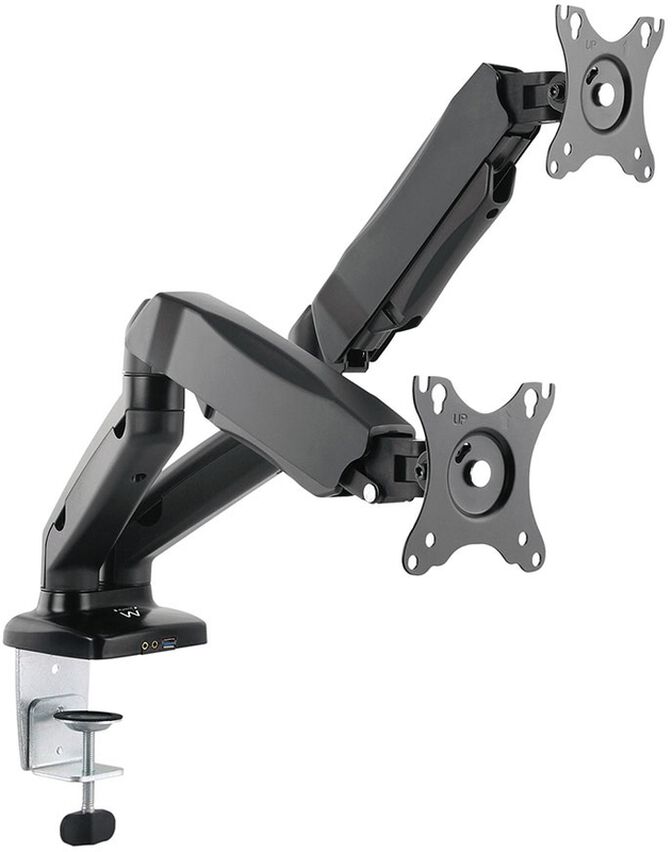 Suporte de Mesa 13" a 27" Ewent EW1516 Duplo Articulado image number 0