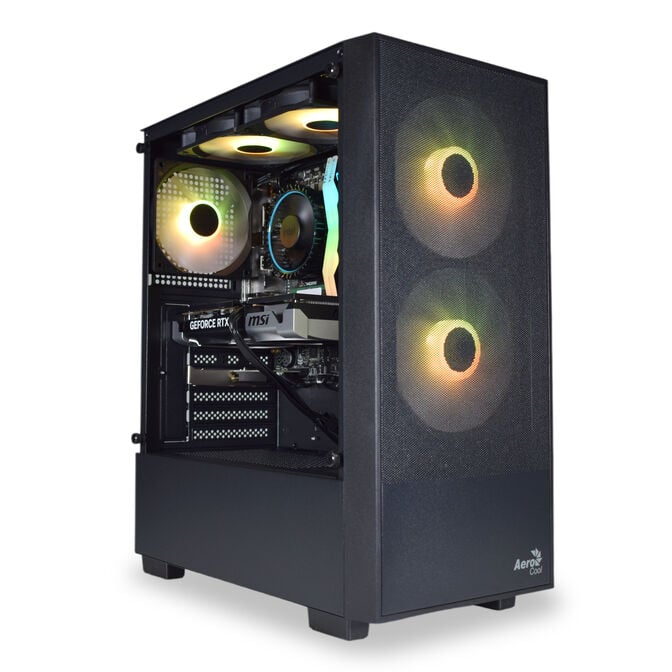 Computador AURA Gamer-PC Intel i5 14400F 16GB DDR5 1TB RTX 5060 Ti WiFi W11 image number 1