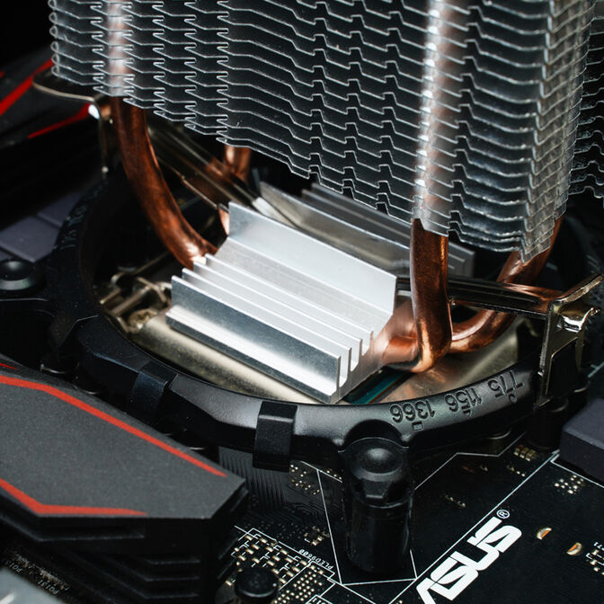 Cooler CPU Jonsbo CR-1200E ARGB Preto - 92mm image number 9