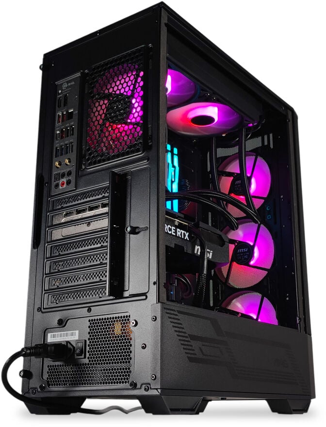 Computador King Mod Gamer-PC Powered by MSI Ryzen 7 9800X3D 32GB DDR5 1TB RTX 5070 WiFi W11 image number 3