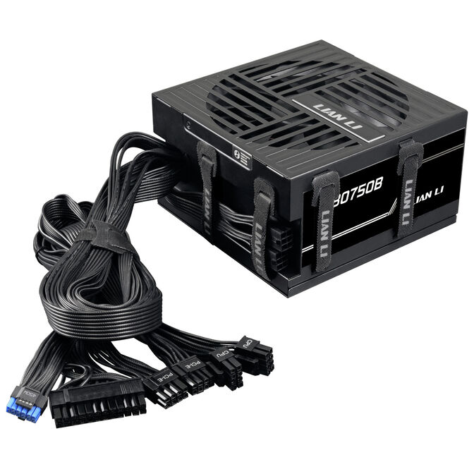 Fonte Semi-Modular Lian Li RB 750W 80+ Bronze Preto image number 1