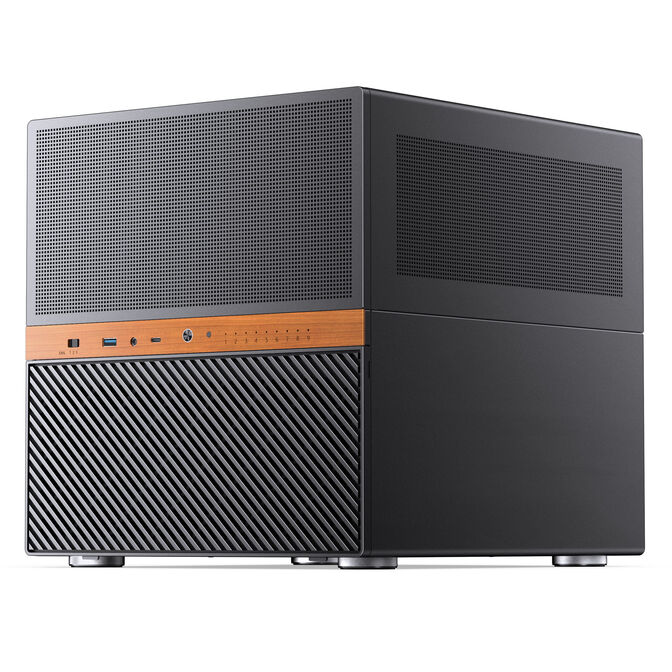 Caixa Micro-ATX Jonsbo N6 Preto image number 0