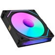 Ventoinha Lian Li UNI FAN SL120 Infinity RGB Reverse Blade PWM Preto 120mm (Pack 3) image number null