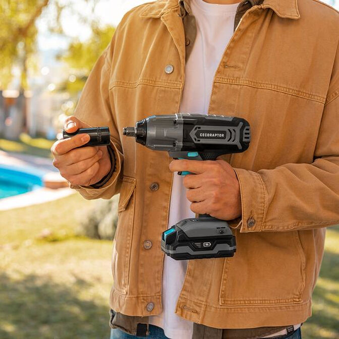 Aparafusadora de Impacto Sem Fios Cecotec CecoRaptor Perfect Impact 2020 Ultra image number 6