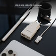 Carregador Nanocable USB-C/PD + USB-A/QC 25W, Branco image number null
