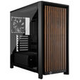 Caixa E-ATX Corsair 4000D RS Wood Black Walnut Vidro Temperado image number null