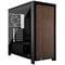 Caixa E-ATX Corsair 4000D RS Wood Black Walnut Vidro Temperado
