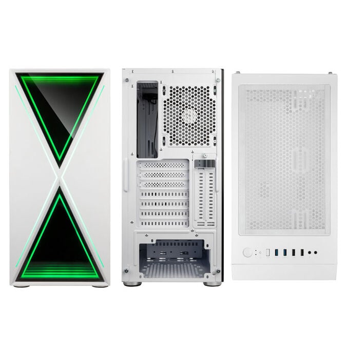 Caixa ATX Kolink VOID X ARGB Vidro Temperado Branco image number 5