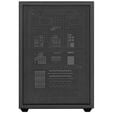 Caixa Micro-ATX Lian Li x Dan Cases B4 Preta Madeira image number null