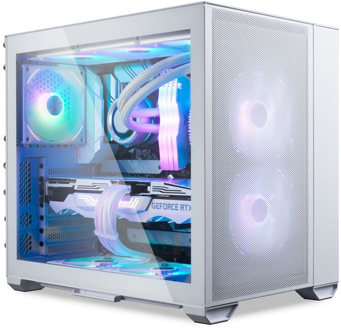 Caixa ATX Lian Li O11 AIR MINI Branca Vidro Temperado image number 5