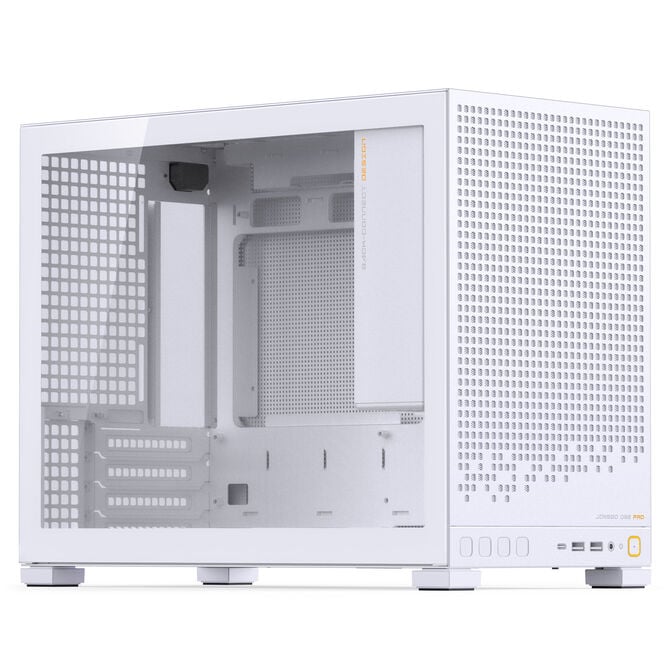 Caixa Micro-ATX Jonsbo D32 PRO Vidro Temperado Branco image number 0