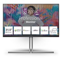 Monitor AOC Graphic Pro 32" U32U3CV Nano IPS 4K 60Hz USB-C (PD90W) DisplayHDR 400