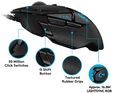 Rato Logitech G Series G502 Hero Gaming image number null