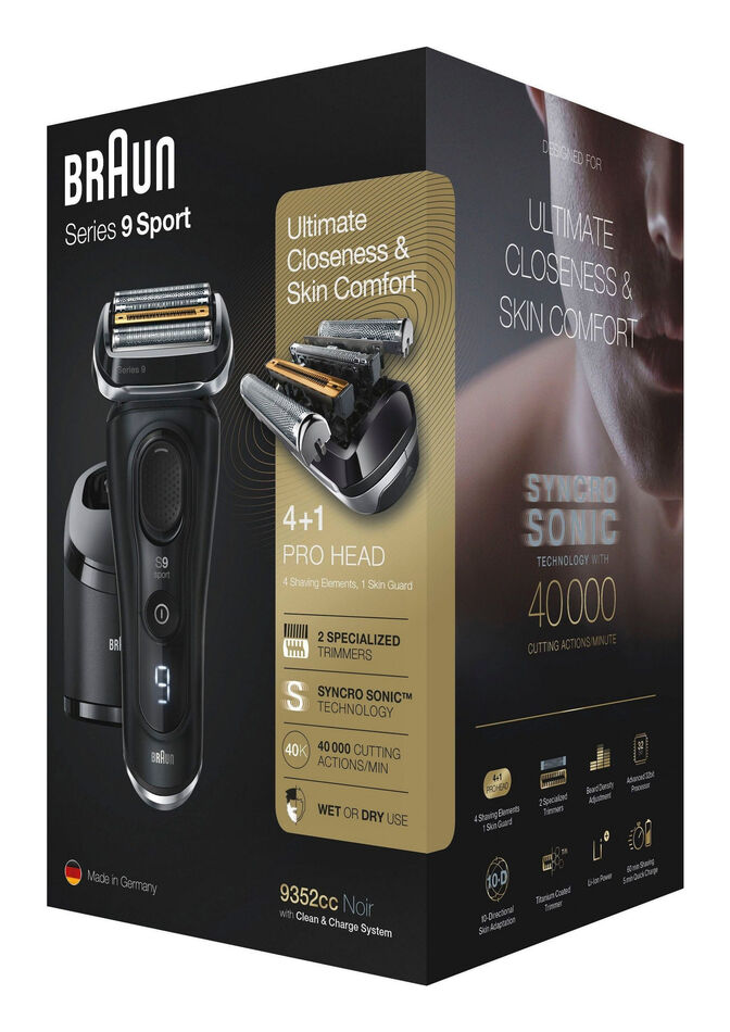 M&aacute;quina de Barbear Braun Series 9 9352cc image number 2