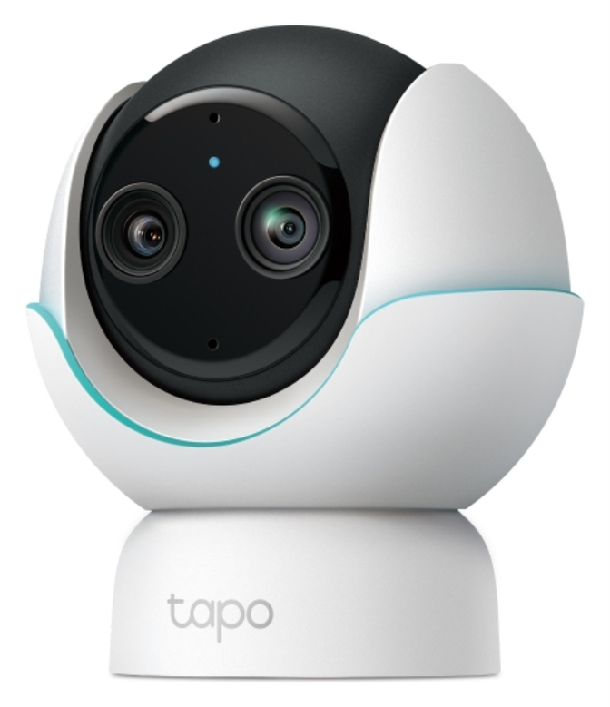 C&acirc;mara de Seguran&ccedil;a TP-Link Tapo C840 Dual-Lens Smart AI Baby Monitor 4MP + 2MP Pan/Tilt Wi-Fi image number 0