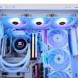 Water Cooler CPU AIO Thermalright Frozen Notte ARGB Branco - 360mm image number null