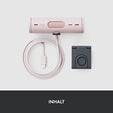 Webcam Logitech Brio 500 Full HD 1080p USB Type-C Rosa image number null
