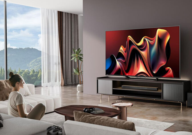 Televis&atilde;o Hisense 55U7NQ 55" QD Mini LED UltraHD 4K VIDAA image number 5