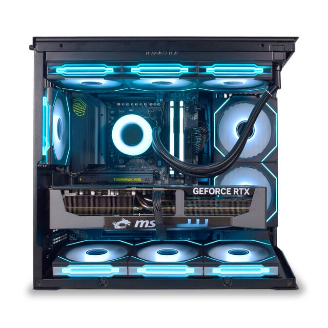 Computador King Mod Gamer-PC Ryzen 7 9800X3D 32GB DDR5 2TB RTX 5090 WiFi W11 V6 image number 2