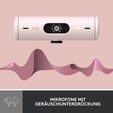 Webcam Logitech Brio 500 Full HD 1080p USB Type-C Rosa image number null