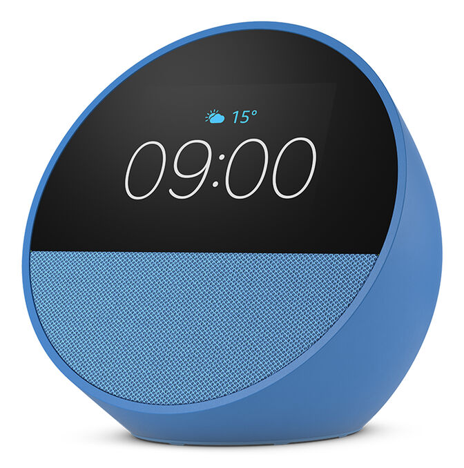 Despertador Inteligente Amazon Echo Spot (2024) Alexa Azul image number 0