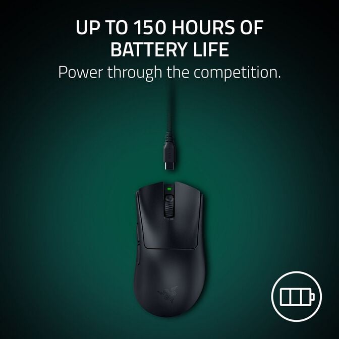 Rato Razer DeathAdder V4 Pro 45000DPI Wireless Preto image number 5