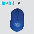 Rato Logitech M330 Silent Plus 1000DPI Wireless Azul image number null