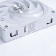 Ventoinha Lian Li UNI FAN CL120 Wireless RGB PWM Branco 120mm (Pack 3) image number null