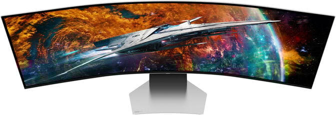 Monitor Curvo Samsung Odyssey G9 49" G95SC OLED 5K UHD 240Hz 0.03ms FreeSync Premium Pro image number 8