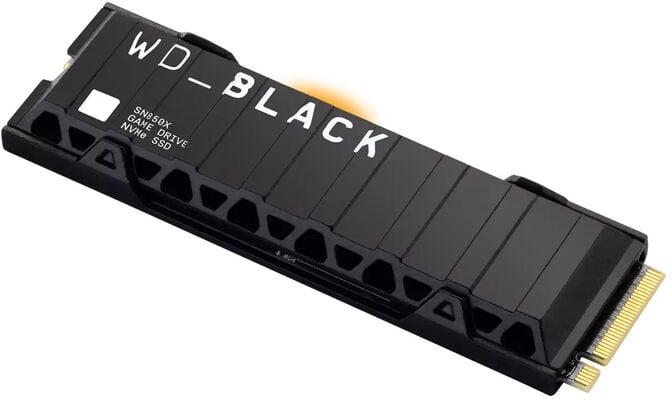 SSD Western Digital Black SN850X 1TB Heatsink Gen4 M.2 NVMe (7300/6300MB/s) image number 1